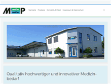 Tablet Screenshot of mediplac-gmbh.de